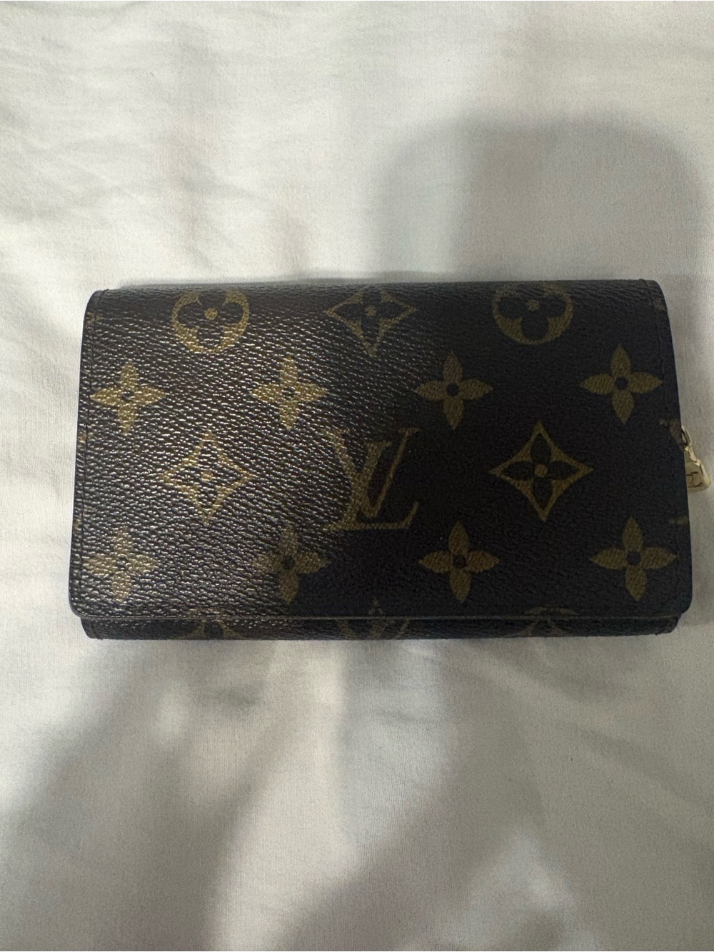 Louis Vuitton Monogram Trifold Wallet - Brown/Gold